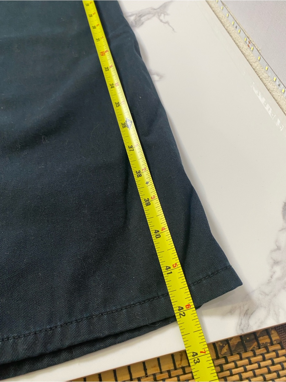 Polo Ralph Lauren Black Chino Pants 38x30 Classic Preppy Casual Mens - Picture 12 of 12